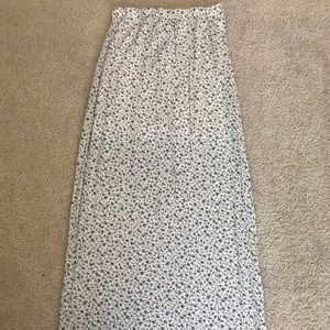 Brandy Melville Floral Maxi Skirt